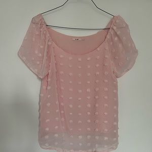 Pink blouse, size M. Worn once.